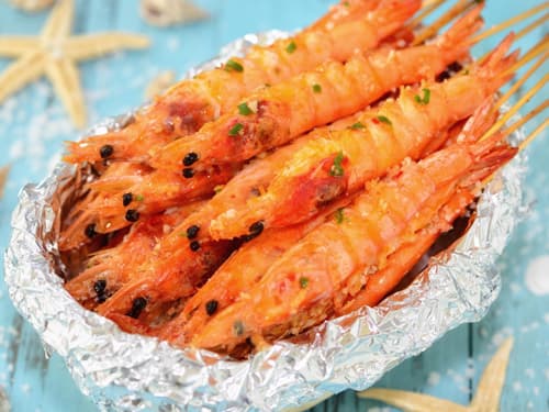 红花岗椒盐大虾培训